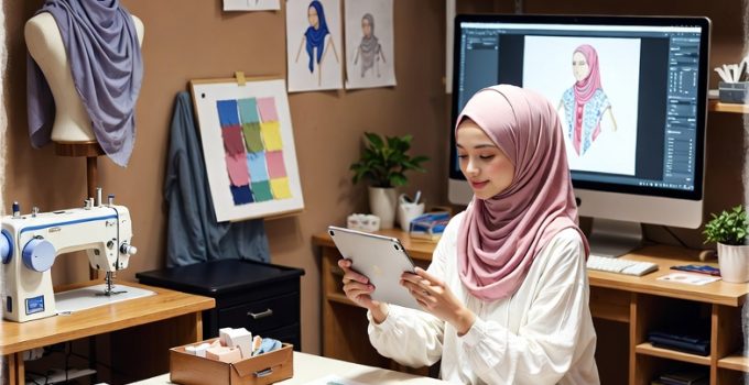 Cara Memulai Brand Hijab Sendiri Tanpa Punya Pabrik