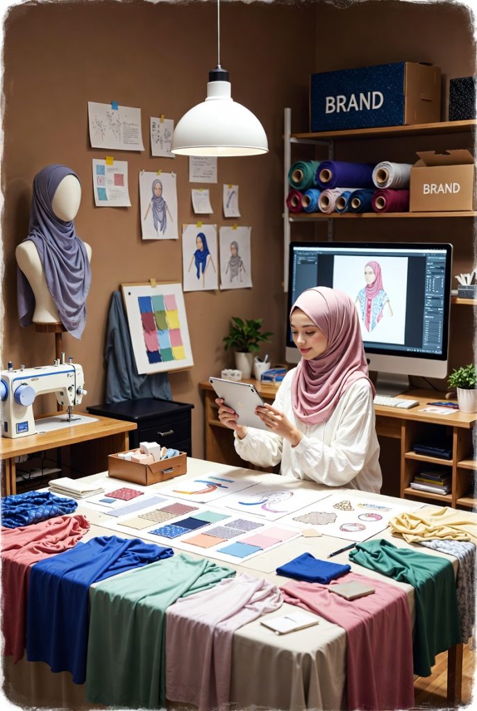 10 Cara Memulai Brand Hijab Sendiri Tanpa Punya Pabrik 1 Cara Memulai Brand Hijab Sendiri Tanpa Punya Pabrik