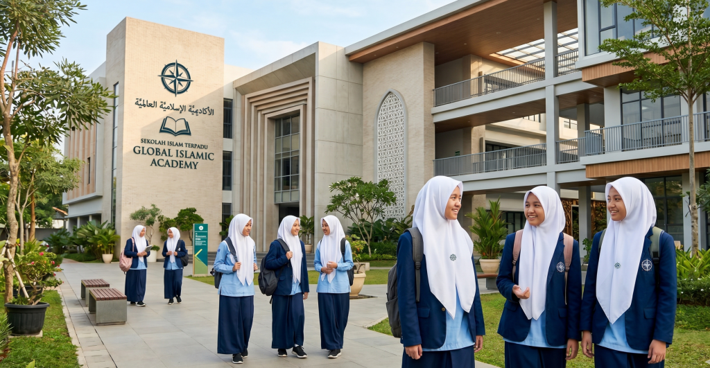 konveksi kerudung sekolah islam terpadu