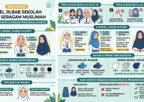 model jilbab sekolah